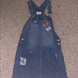 overall dress big girls